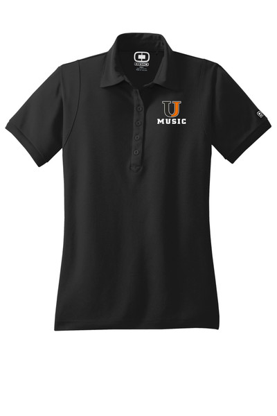 UJ Music LOG101 OGIO® Jewel Polo (Black) UJ Music LOG101 OGIO® Jewel Polo (Black)
