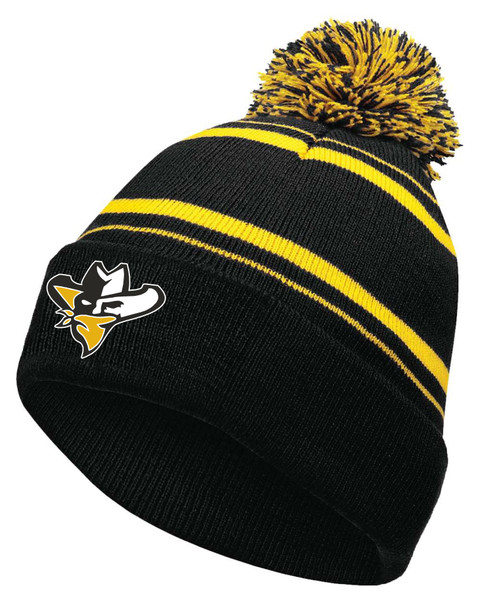 EKM Basketball 223860 Holloway Homecoming Beanie (Black-Light Gold)