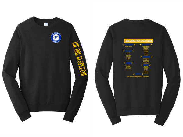 Blue Jay Speech PC850 Port & Co™ Fan Favorite™ Fleece Crewneck Sweatshirt