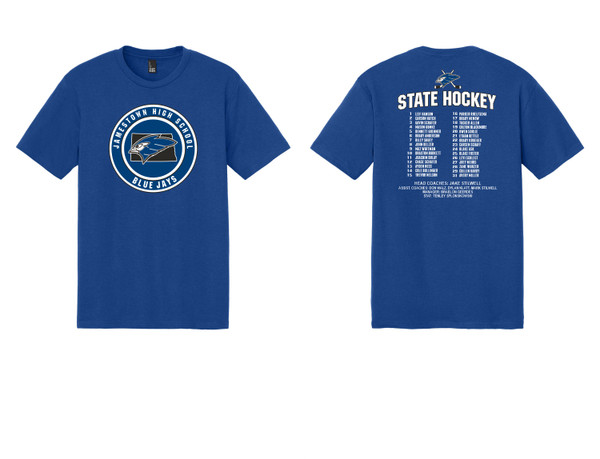 Bluejay State Hockey DM130 District® Perfect Tri® Tee (Royal)