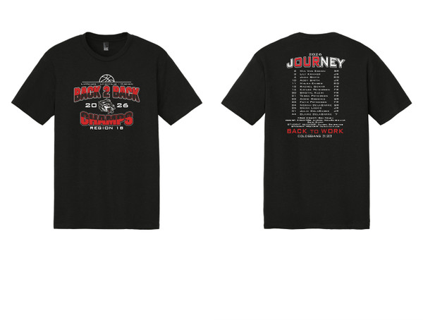 Loboe State Girls Basketball DM130 District® Perfect Tri® Tee (Black)