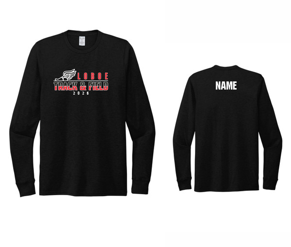 Loboe Track and Field AL6004 Allmade® Unisex Tri-Blend Long Sleeve Tee