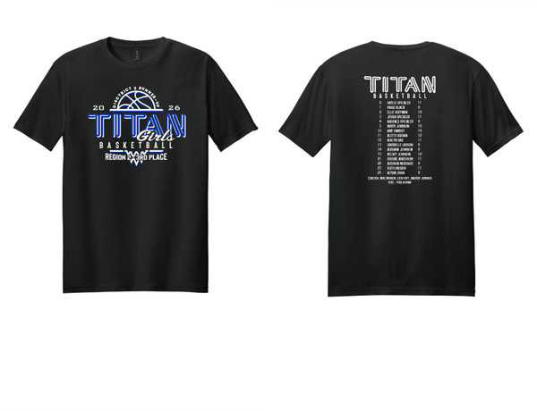 GM Titans Booster 64000 Gildan - Softstyle® T-Shirt (Region 2 Design) Black