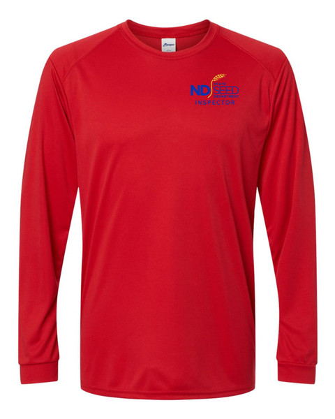 ND State Seed 210 Paragon Unisex Long Islander Performance Long Sleeve T-Shirt