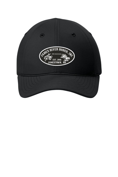 James River Rodeo C994 Port Authority® All-Day Performance UPF Ponytail Cap (Black)