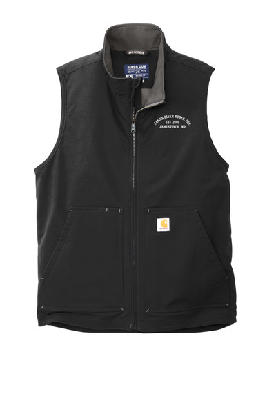 James River Rodeo CT105535 Carhartt® Super Dux™ Soft Shell Vest (Black)