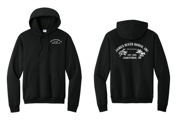James River Rodeo PC78H Port & Co™ Core Fleece Pullover Hooded Sweatshirt
