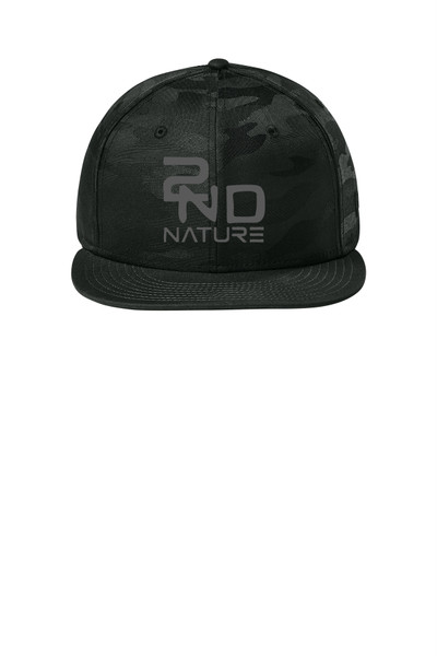 2nd Nature NE407  New Era® Camo Flat Bill Snapback Cap