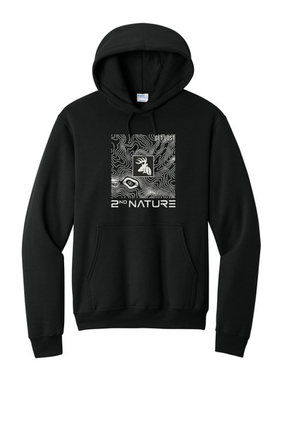 2nd Nature PC78H Port & Co™ Core Fleece Pullover Hooded Sweatshirt