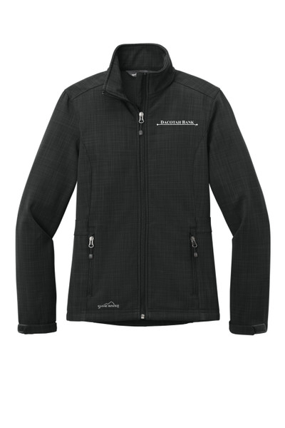 Dacotah Bank Apparel EB533 Eddie Bauer® Women's Shaded Crosshatch Soft Shell Jacket