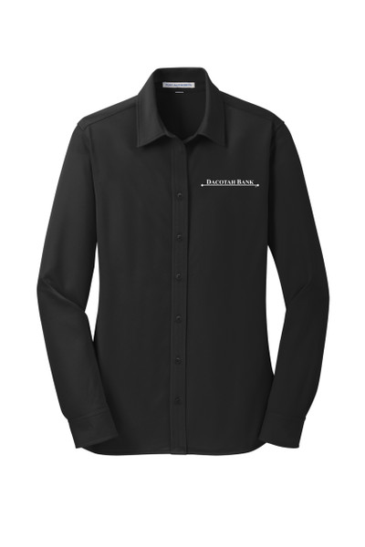 Dacotah Bank Apparel L570 Port Authority® Women's Dimension Knit Dress Shirt