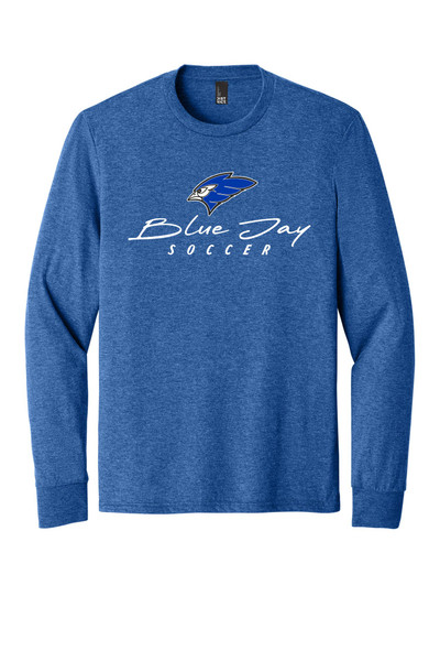 Blue Jay Soccer DM132 District® Perfect Tri® Long Sleeve Tee
