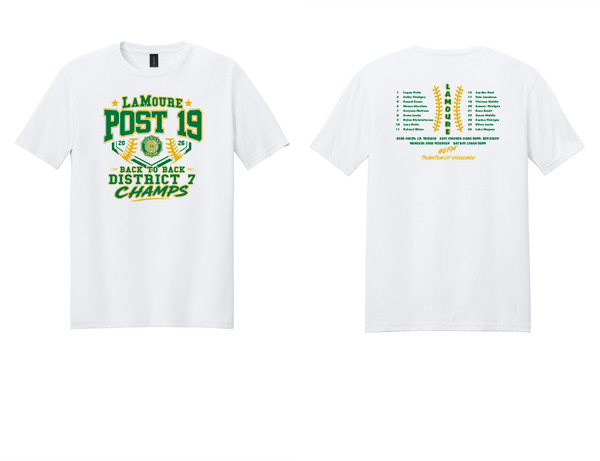 LaMoure Legion Baseball Champs 64000 Gildan Softstyle® T-Shirt