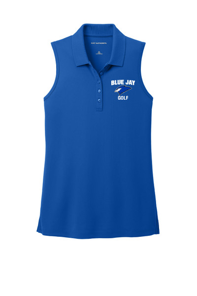 Blue Jay Girls Golf LK110SV Port Authority® Women's Dry Zone® UV Micro-Mesh Sleeveless Polo