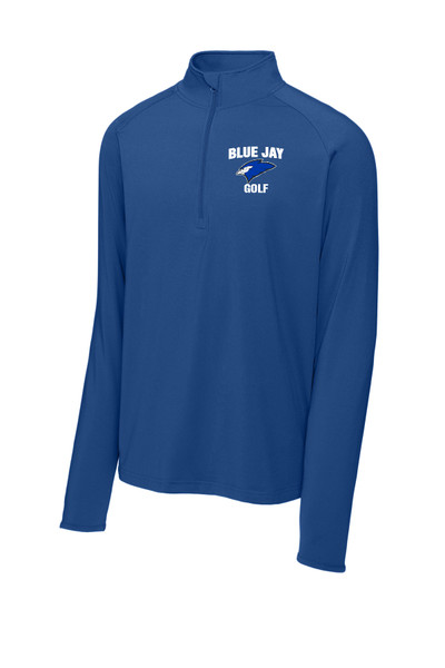 Blue Jay Girls Golf ST850 Sport-Tek® Sport-Wick® Stretch Quarter-Zip Pullover