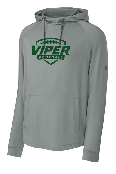 Viper Football RA7200LSH Richardson Charge Performance Fleece Long Sleeve Hoodie (Grey)