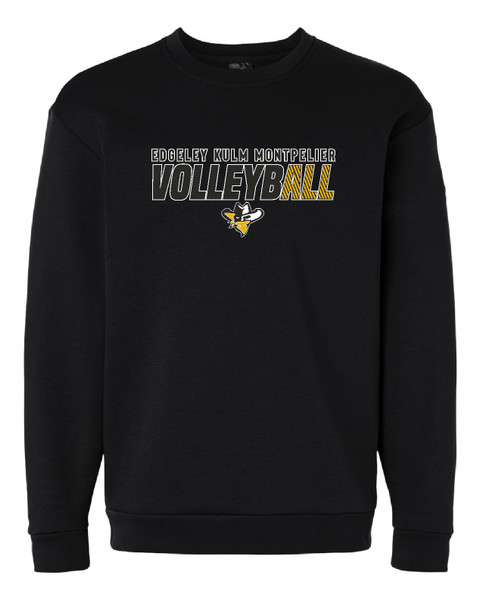 EKM VB AT200 Adidas Men's Fleece Crewneck Sweatshirt (Black)
