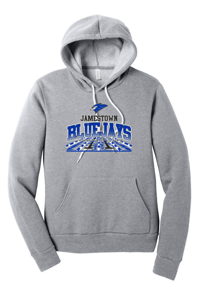 JHS Swimming and Diving BC3719 BELLA+CANVAS® Unisex Sponge Fleece Pullover Hoodie (Athletic Heather)