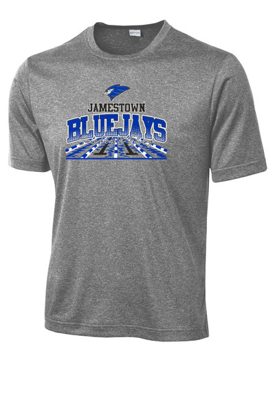 JHS Swimming and Diving ST360 Sport-Tek® Heather Contender™ Tee (Vintage Heather)