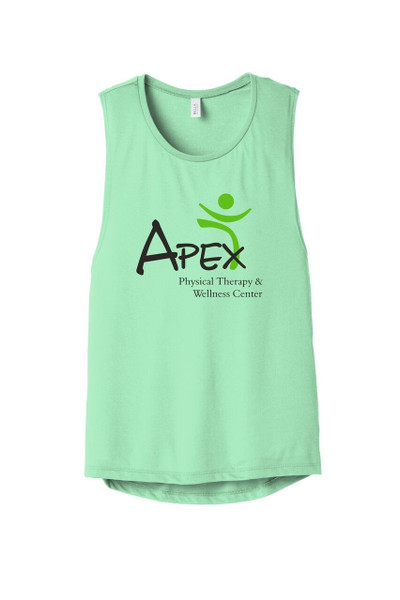 Copy of Apex Apparel BC38803 BELLA+CANVAS ® Women’s Flowy Scoop Muscle Tank (Mint)