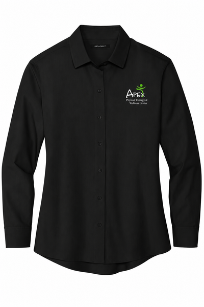 Apex MM2001 Mercer+Mettle Women’s Long Sleeve Stretch Woven Shirt