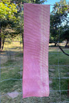 Pink and beige Shibori natural dye scarf