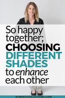 So happy together: searching the color spectrum for shades that enhance each other So happy together: searching the color spectrum for shades that enhance each other