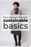 Layering makes the Sympatico capsule wardrobe 4-season appropriate Layering makes the Sympatico capsule wardrobe 4-season appropriate