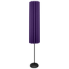 (1) Sunburst-360™ Broadband Absorber with included (1) Round Base Stand - 12″ x 48″ x 14″ - Shown in Purple.