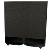 ProGo44 ™  Obsidian Fabric with assembled Base and Casters, Four feet tall and four feet wide.