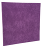 (1) SonoLite™ Wall Panel panel - 1″ x 24” x 24” - Shown in Purple