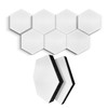 Synergy™ Hexagon-24 7 pack panels shown in White.
