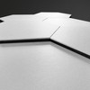 Synergy™ Hexagon-24  panels shown in White.