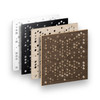 Fusion Reflection panels shown in Ash, Pear, Black and White