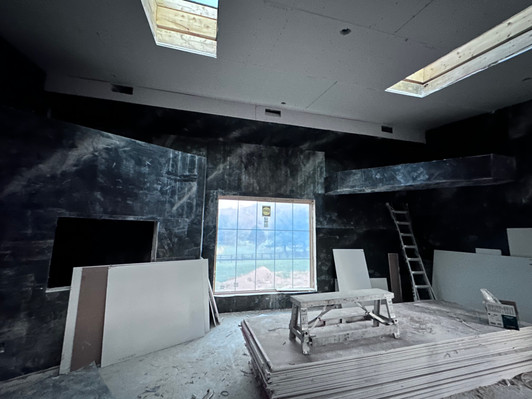 SheetBlok™ Sound Barrier on studio wall