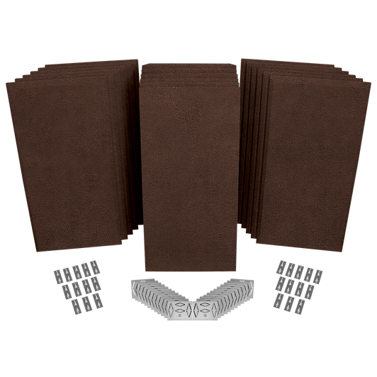 (1) ProPanel Kit 2 ™ SonoSuede Brown Fabric with included hardware