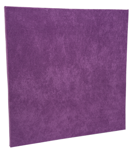 (1) SonoLite™ Wall Panel panel - 1″ x 24” x 24” - Shown in Purple