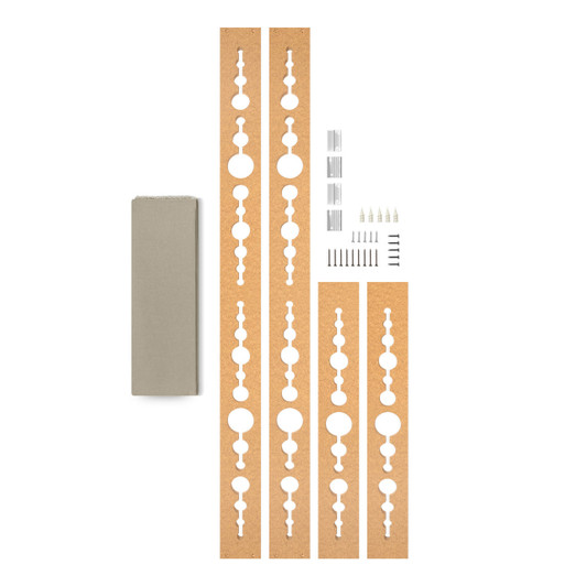 (1) DIY Frame, Hardware and Quarry Tan Fabric (assembly required)