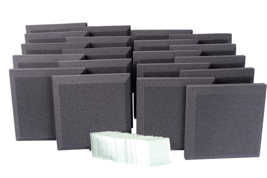 Auralex Home Office Kit™ shown in Charcoal