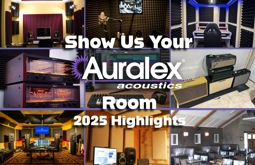 Show Us Your Auralex Room - 2025 Highlights
