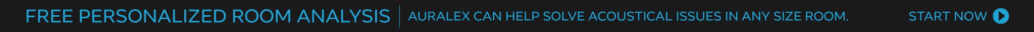 Free Personalized Room Analysis | Auralex can help solve acoustical issues in any size room.