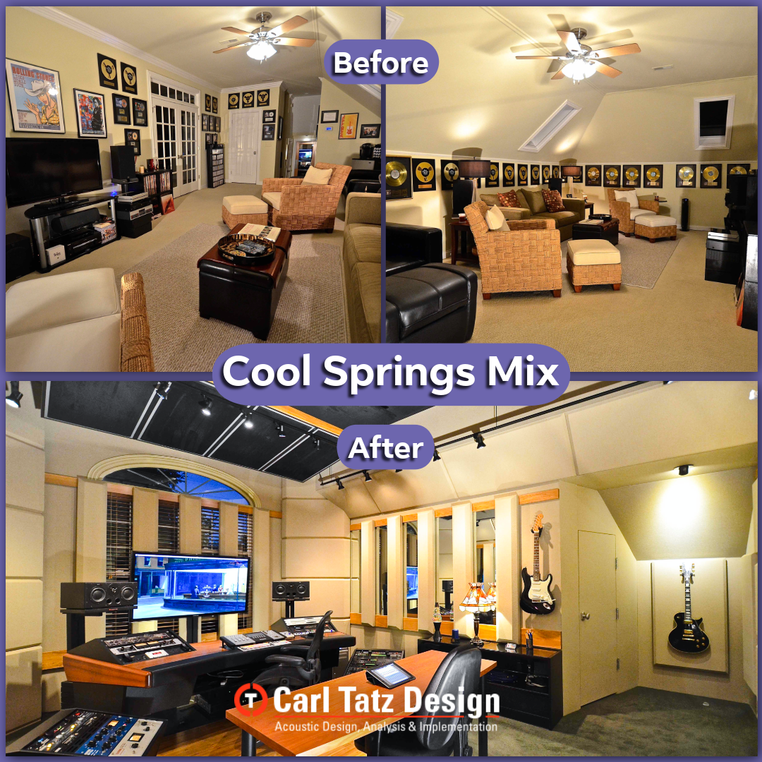 Carl Tatz Design PhantomFocus MixRoom&trade; Installation