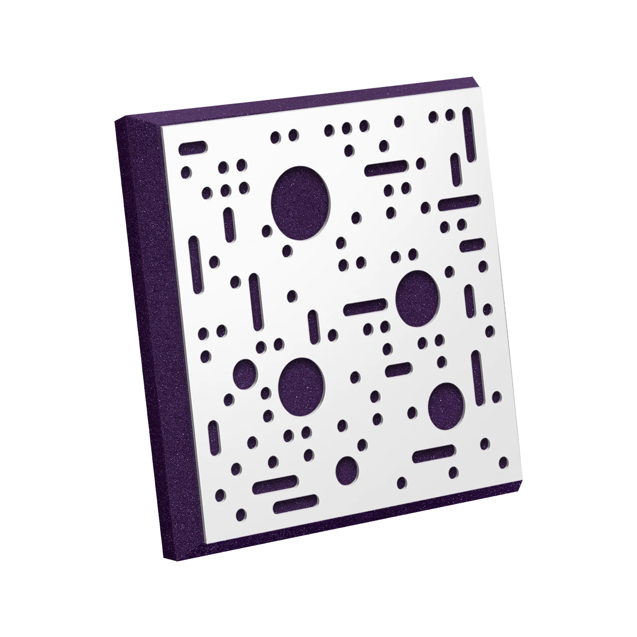 Fusio22 beveled faceplate on a purple SonoFlat panel