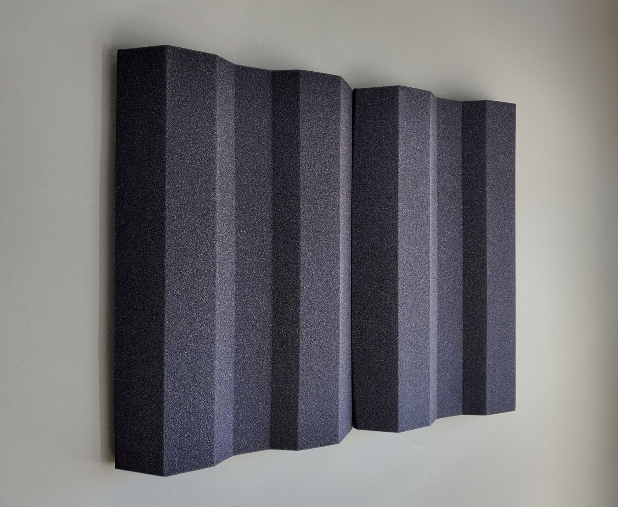 Auralex VersaTile panels in charcoal