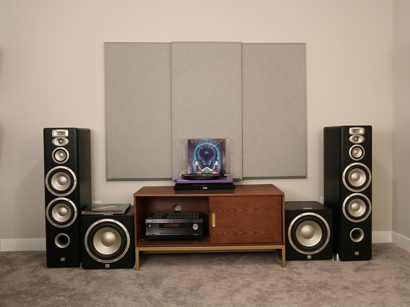 Speaker placement for home theater