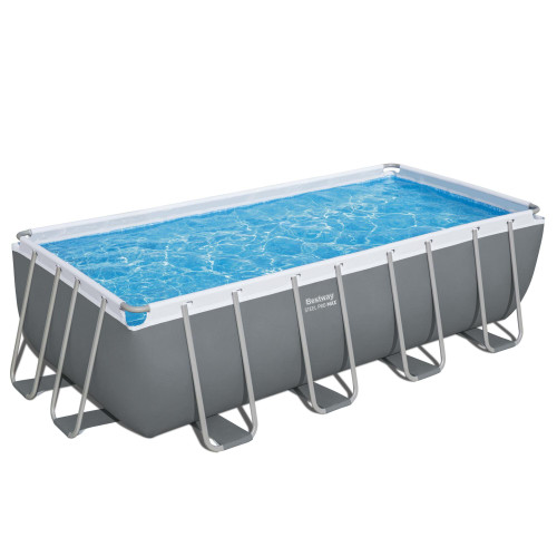 Piscina base struttura e liner 488x244x122 cm - rettangolare