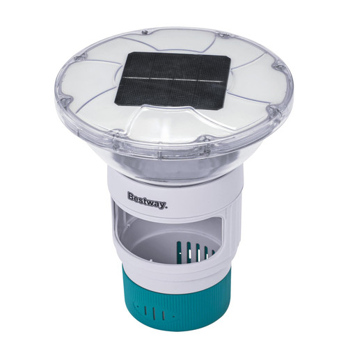 Dosatore per cloro con LED SolarGlow, 4 colori