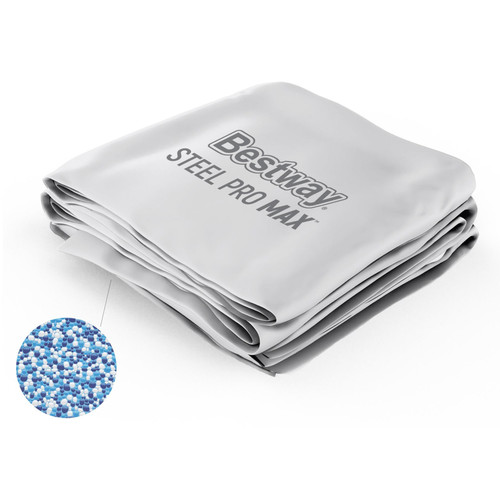 Liner di ricambio per piscina Steel Pro Max da 427x122 cm grigio chiaro