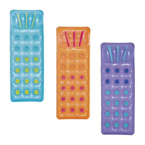Materassino galleggiante Summer Colors™ Deluxe con cuscino