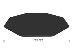 Copertura per piscina rotonda da 396 cm
